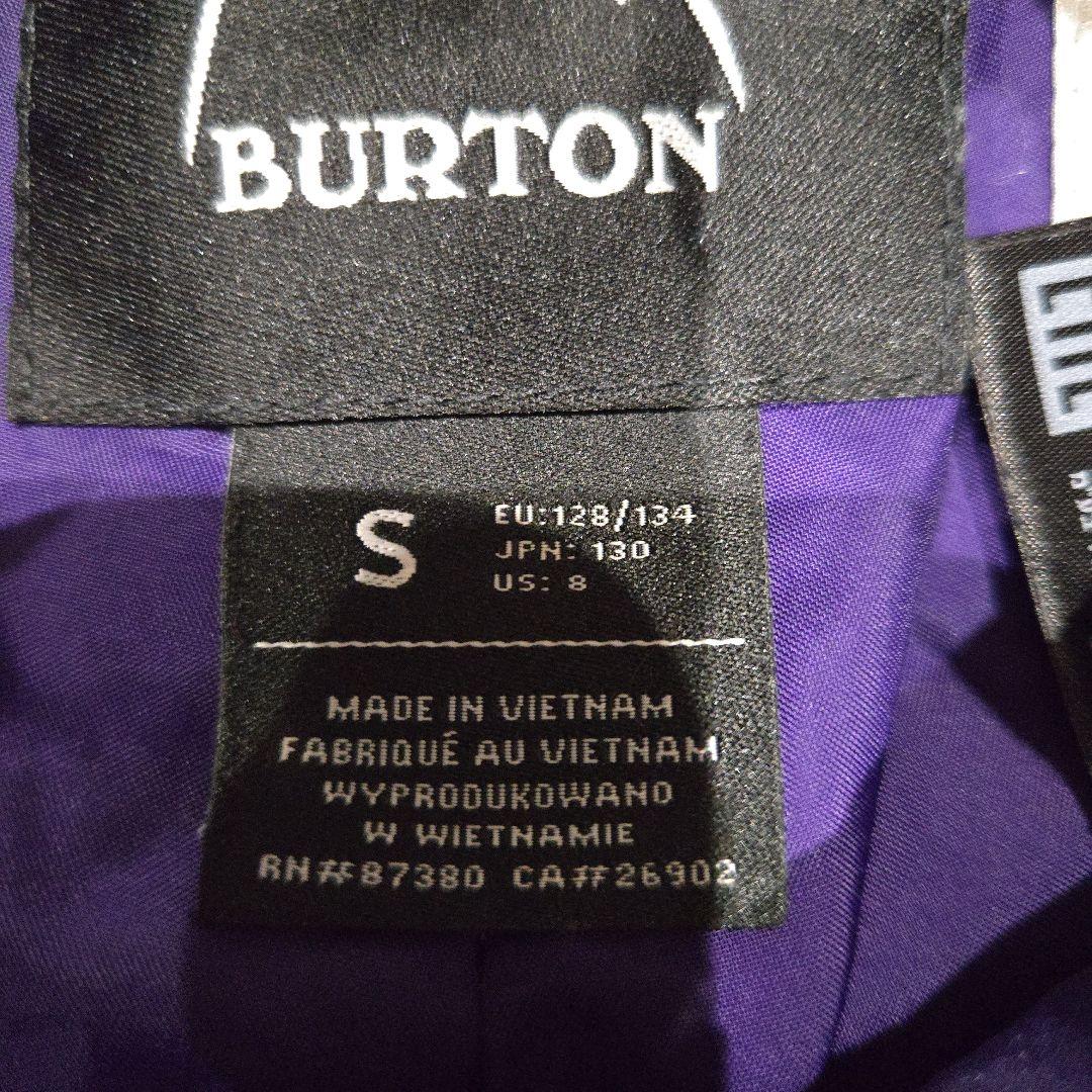 BURTON　スノーボードウェア上下 キッズS 130CM