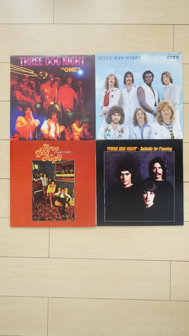 スリードックナイト　LPレコード盤　8枚