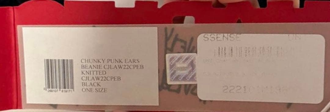 CHARLES JEFFERY LOVERBOY ビーニー