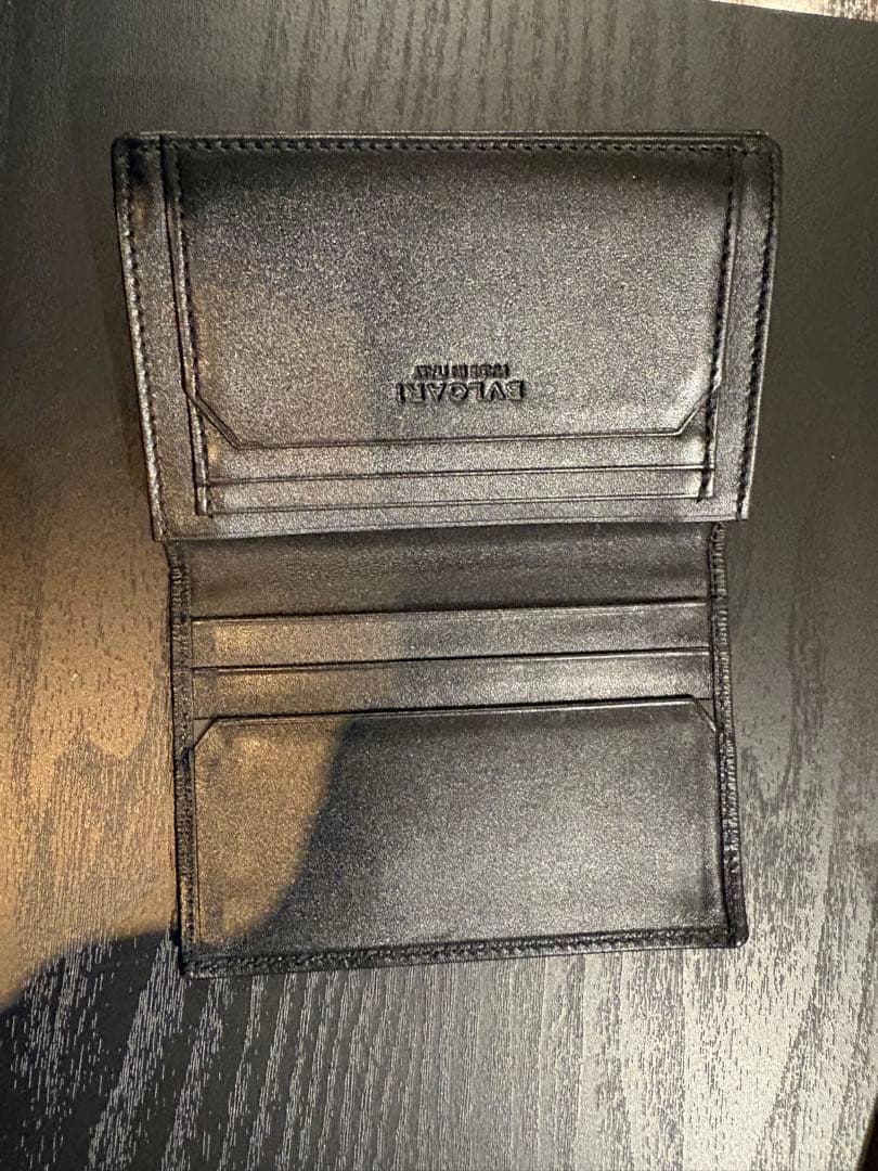 BVLGARI ブラック レザー 名刺入れ