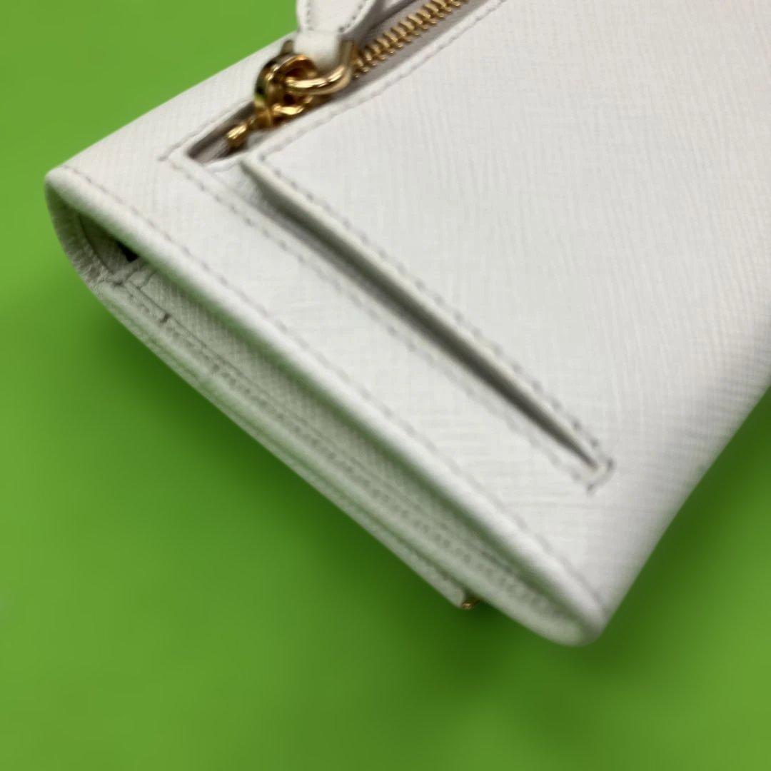 新品未使用‼️【PRADA】長財布 1MH311 サフィアーノ レザー ビアンコ