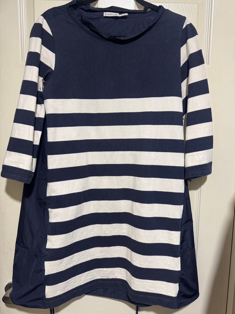 モンクレール　七分袖ワンピース