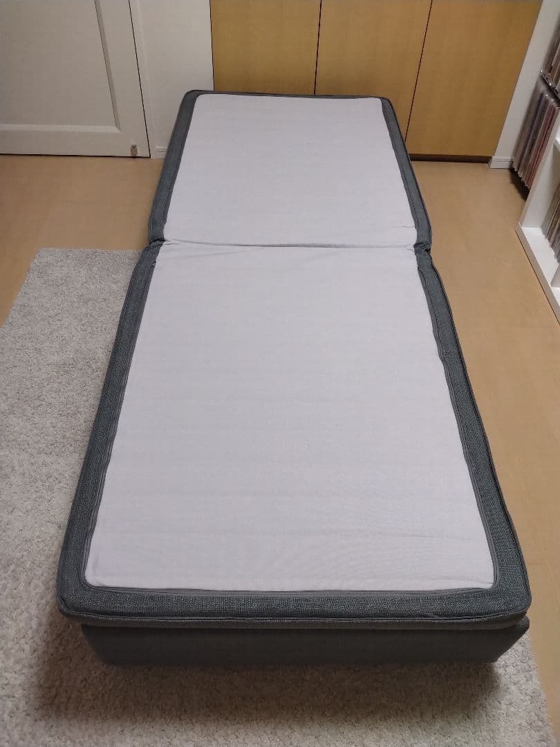 週末限定値下げ！IKEAソファベッド　希少廃盤商品（スツールタイプ）