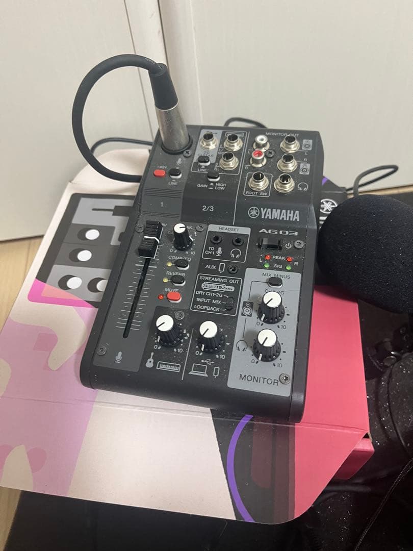 配信機材セットYamaha AG03 MK2 +MPM-1000 +HyperX