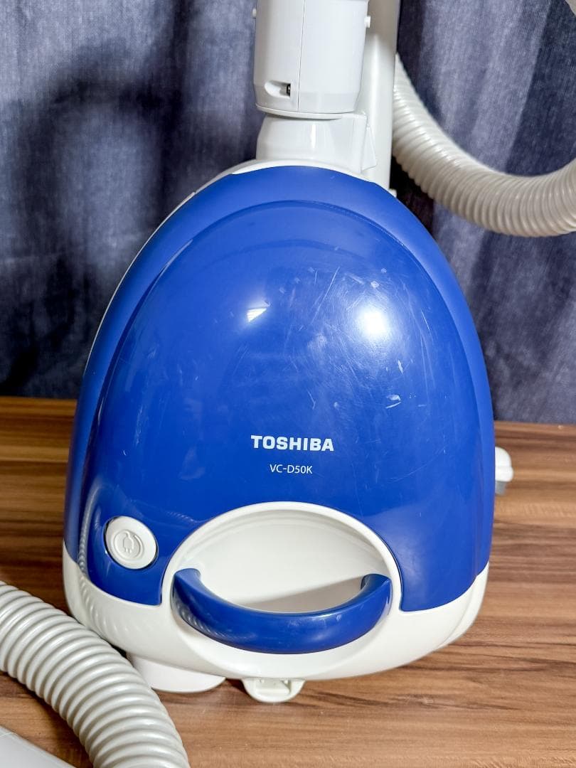 東芝 VC-D50K クリーナー 予備ホース付き 中古動作品
