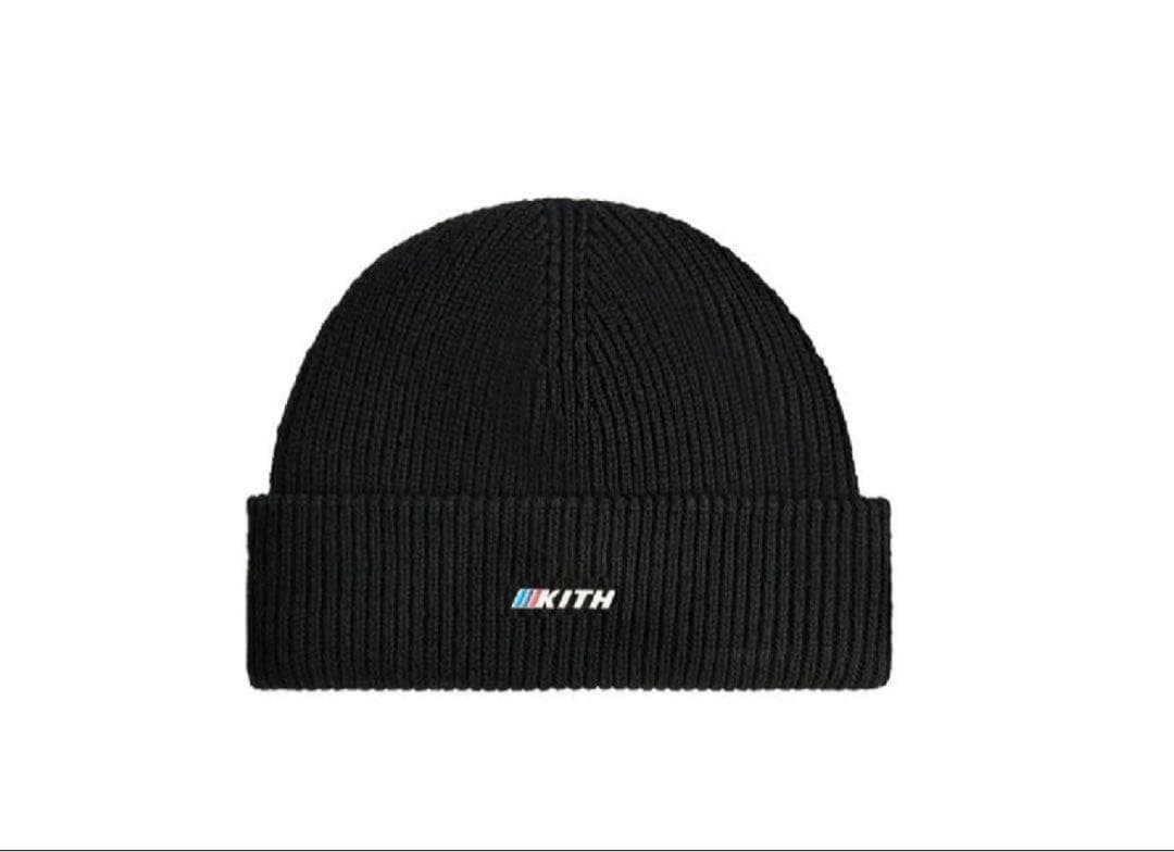 Kith  Mia Beanie With Enamel Logo 黒