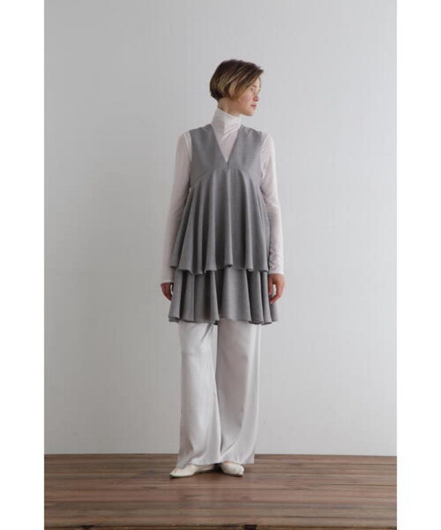 LE PHIL ドライウールジレブラウス