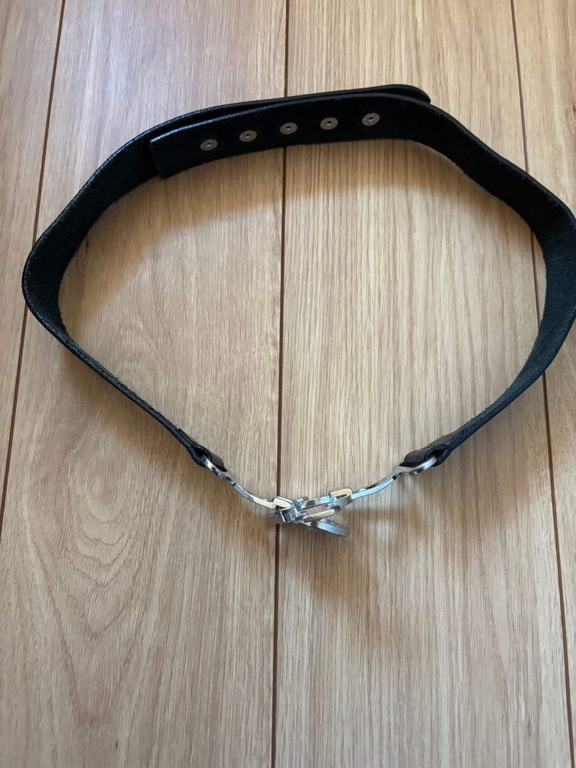 亀*井様 ヴィヴィアンウエストウッド　レザー ベルト　黒