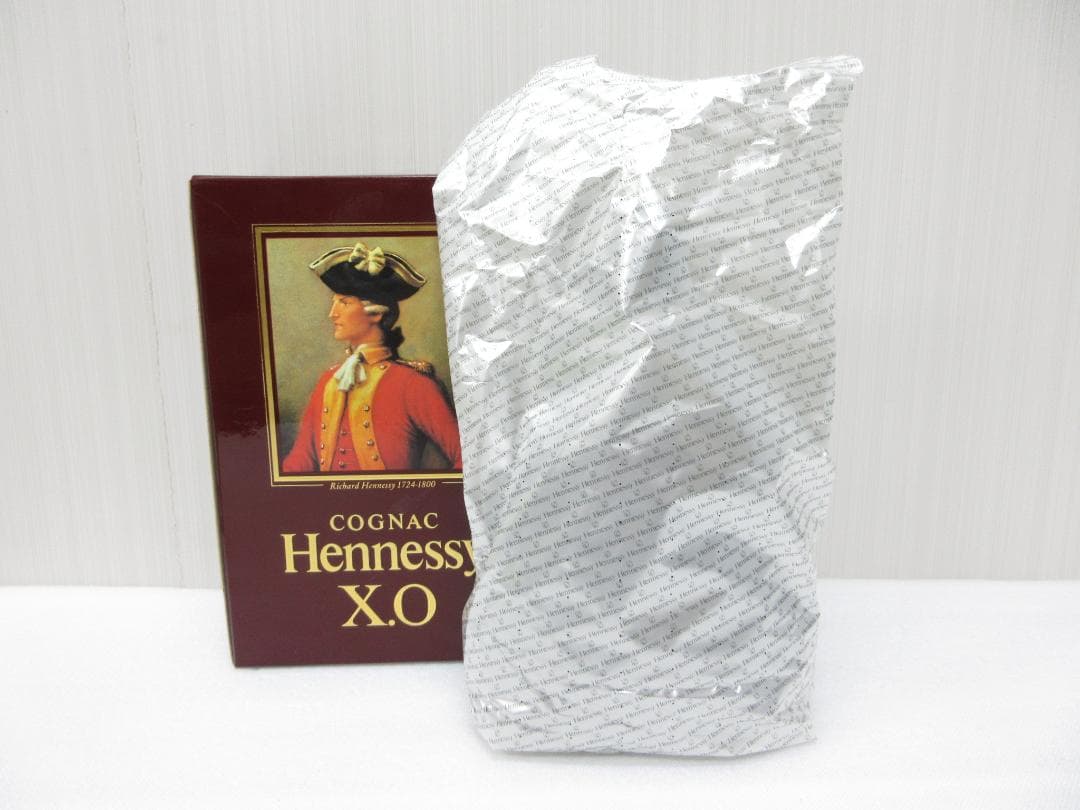 Hennessy ヘネシー XO コニャック 金キャップ 内袋未開封
