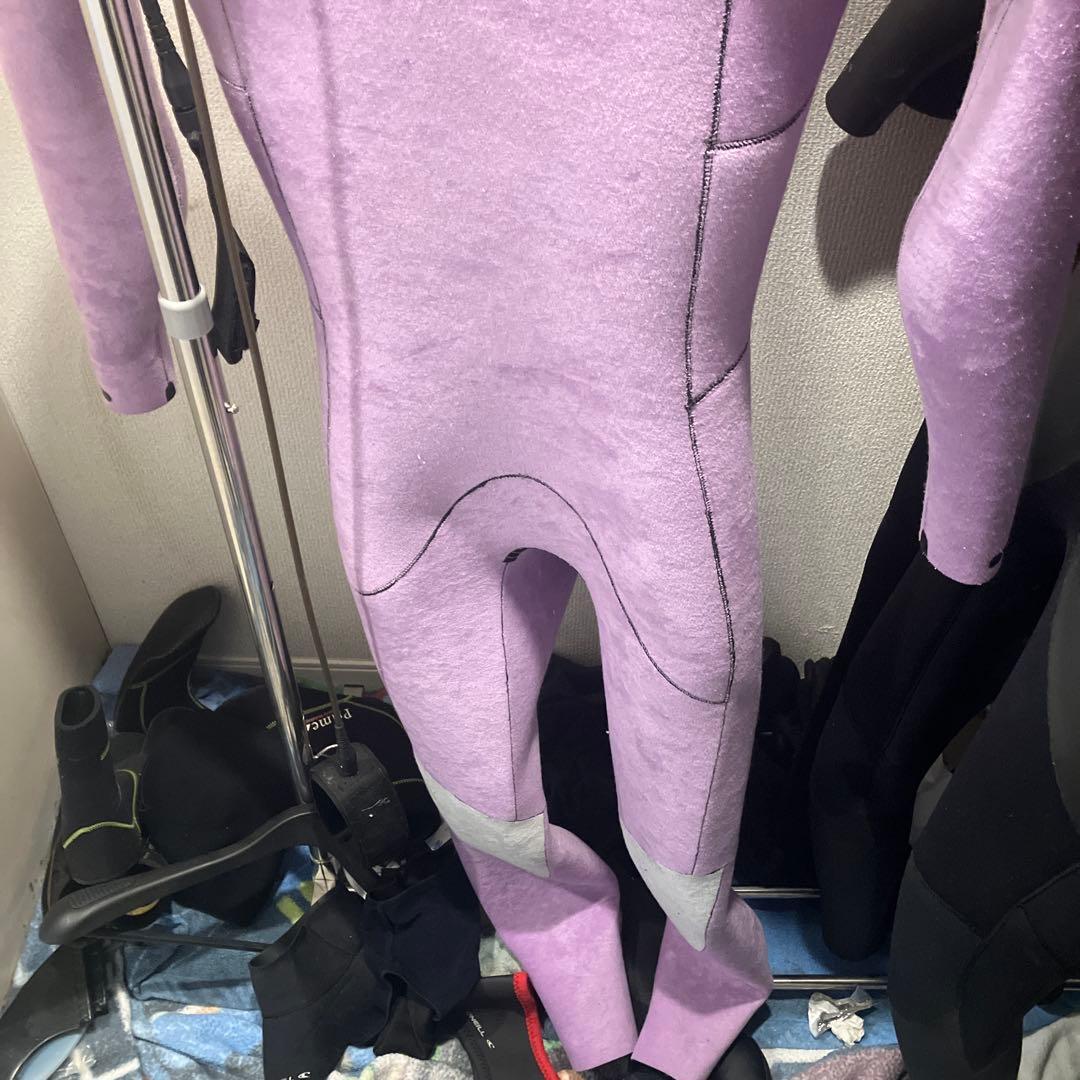 ラバー起毛素材ネオプレン フルスーツ5/3mm zip