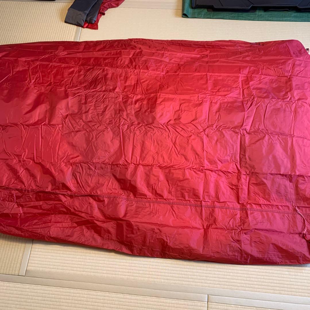 【大幅値下げ中】【MSR】ELIXIR 2（2人用、レッド×オリーブ）