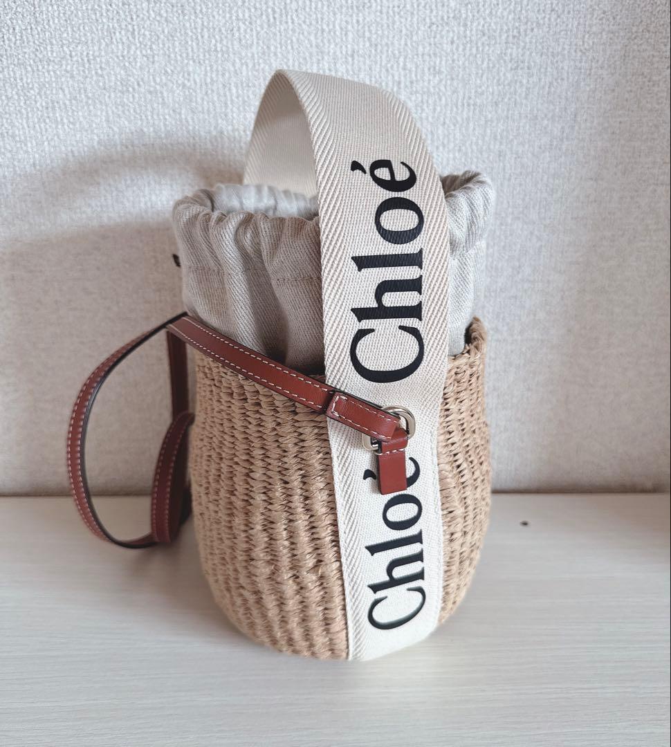 クロエ　かごバッグ
