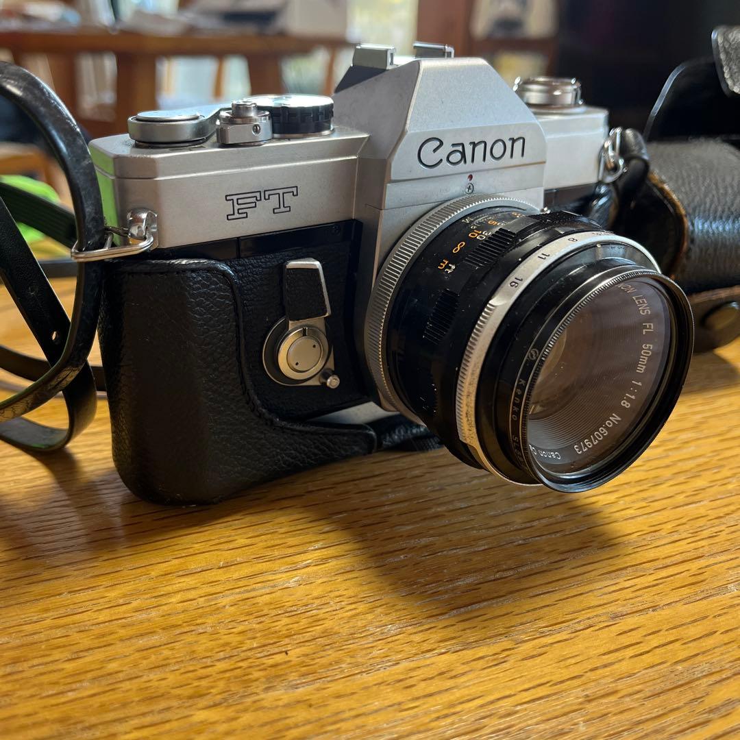 Canon FT フィルムカメラ 標準レンズ付き