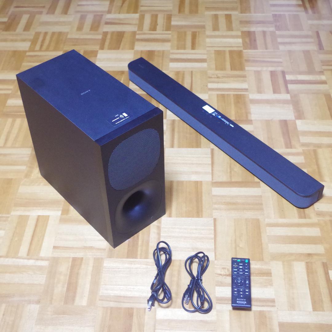 クマテツです。ソニー！高音質サウンドバー！HT-S400 260W