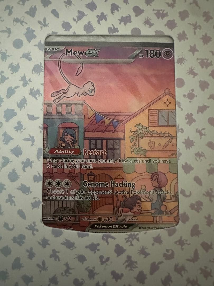 【未開封品】ポケカ　海外版 ミュウ SAR・ミュウツー AR 2枚セット