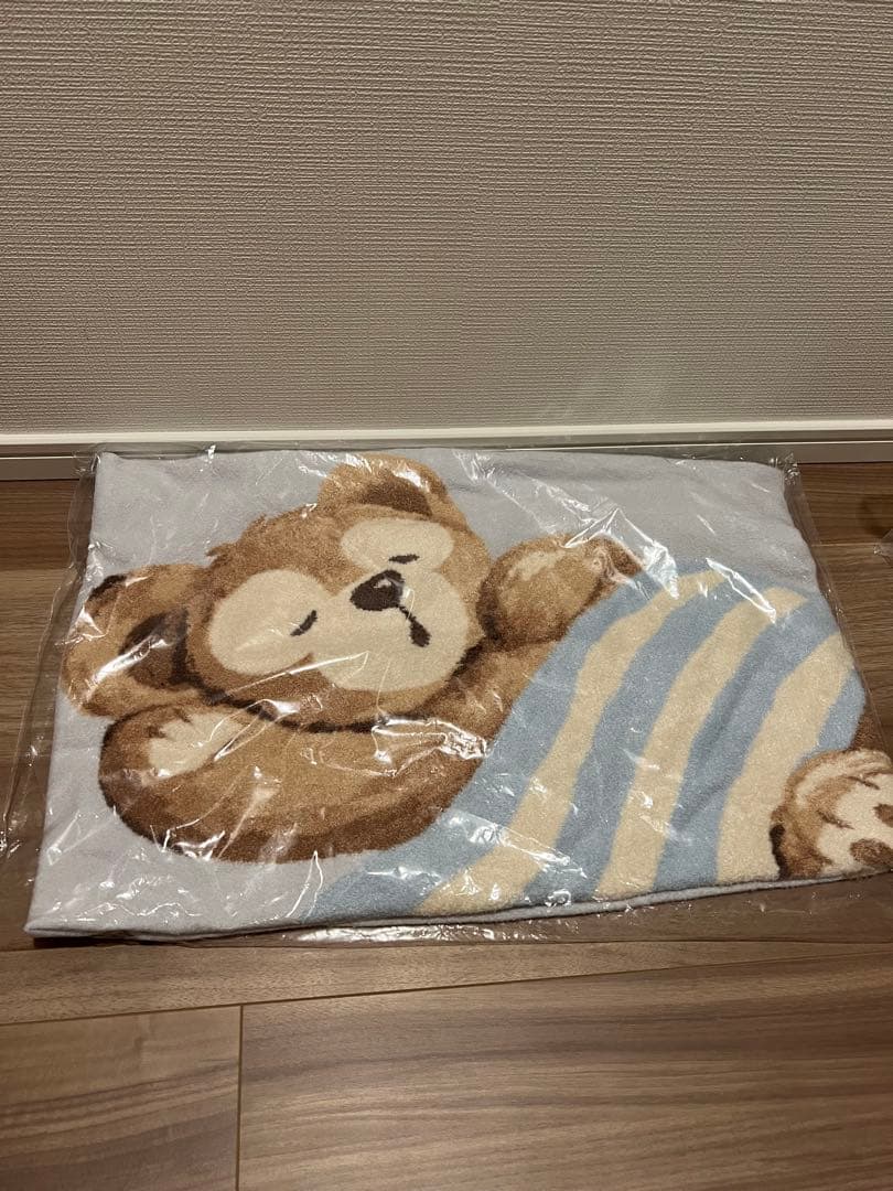 ジェラピケ　ダッフィーニットブランケット