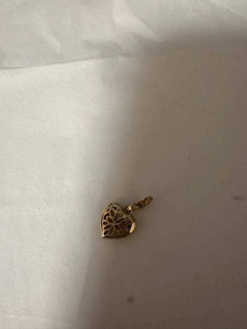 K18YG ペンダントのみ　ルビー0.05ct