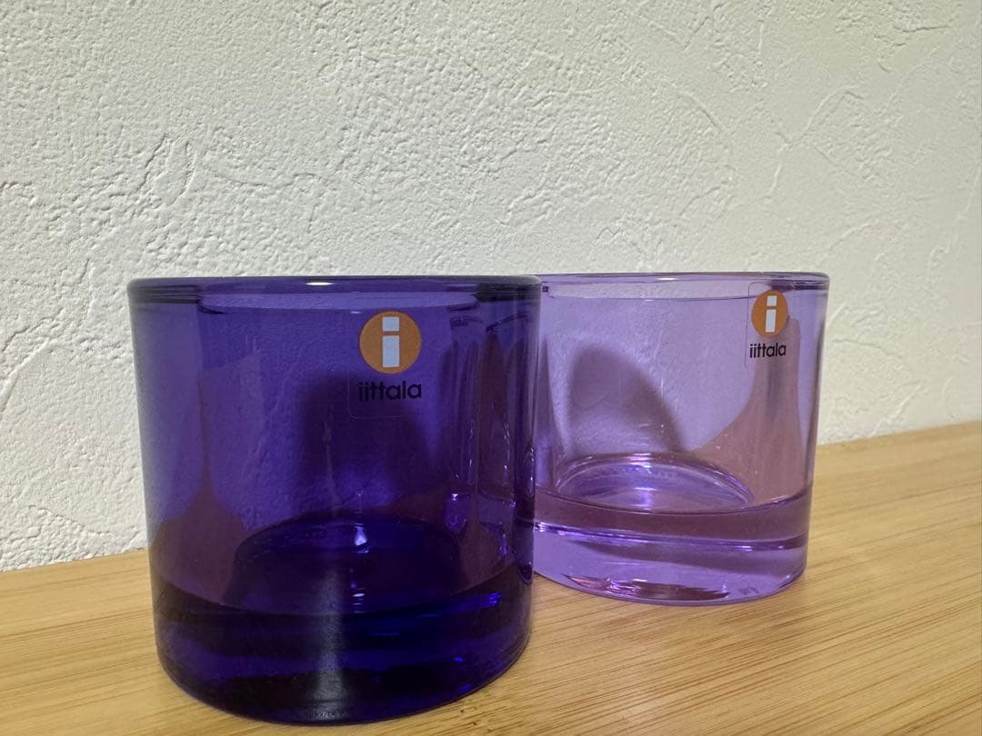 コ*♡様  kivi ガラスキャンドルホルダー 2個セット