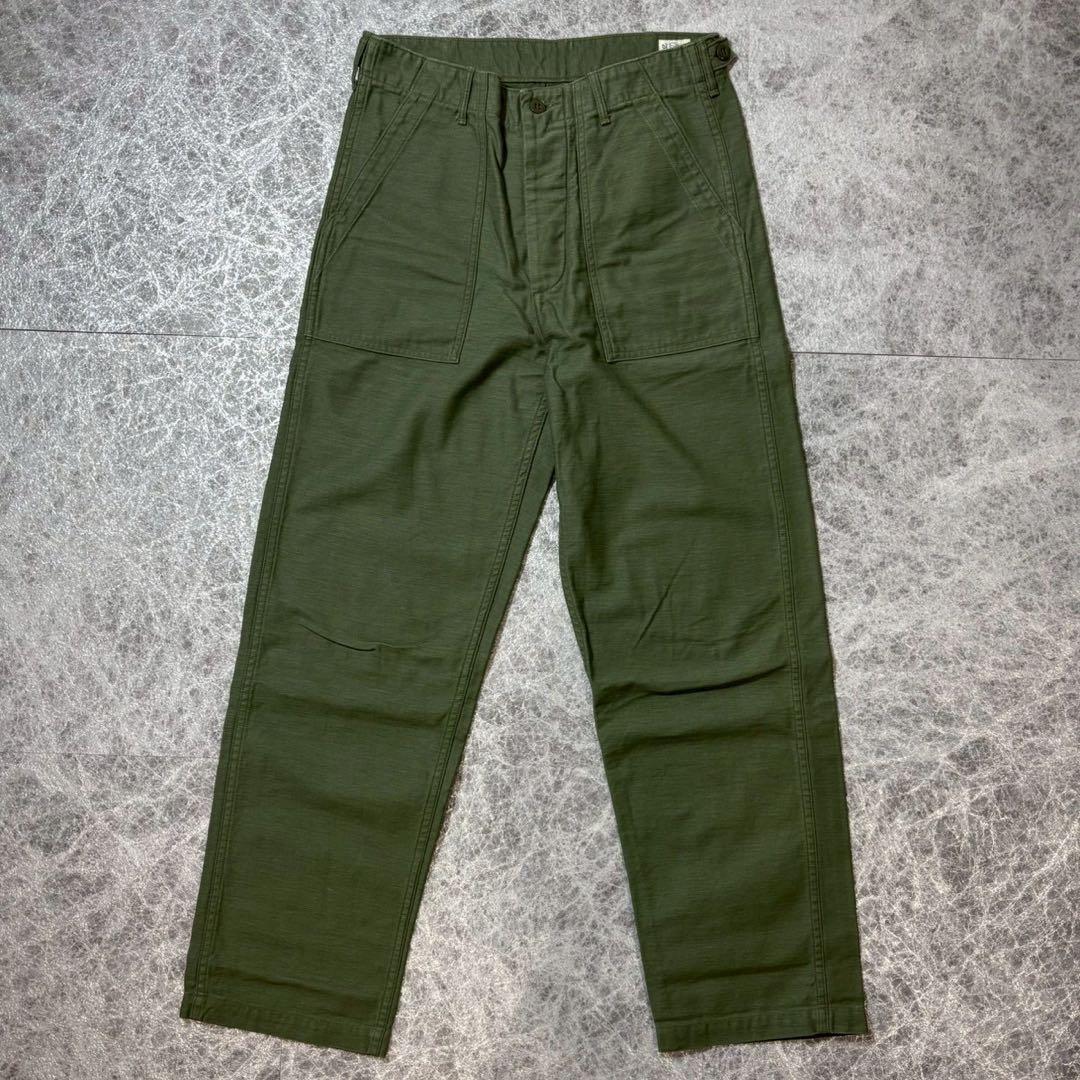 美品 オアスロウ US ARMY ファティーグパンツ ベイカーパンツ M