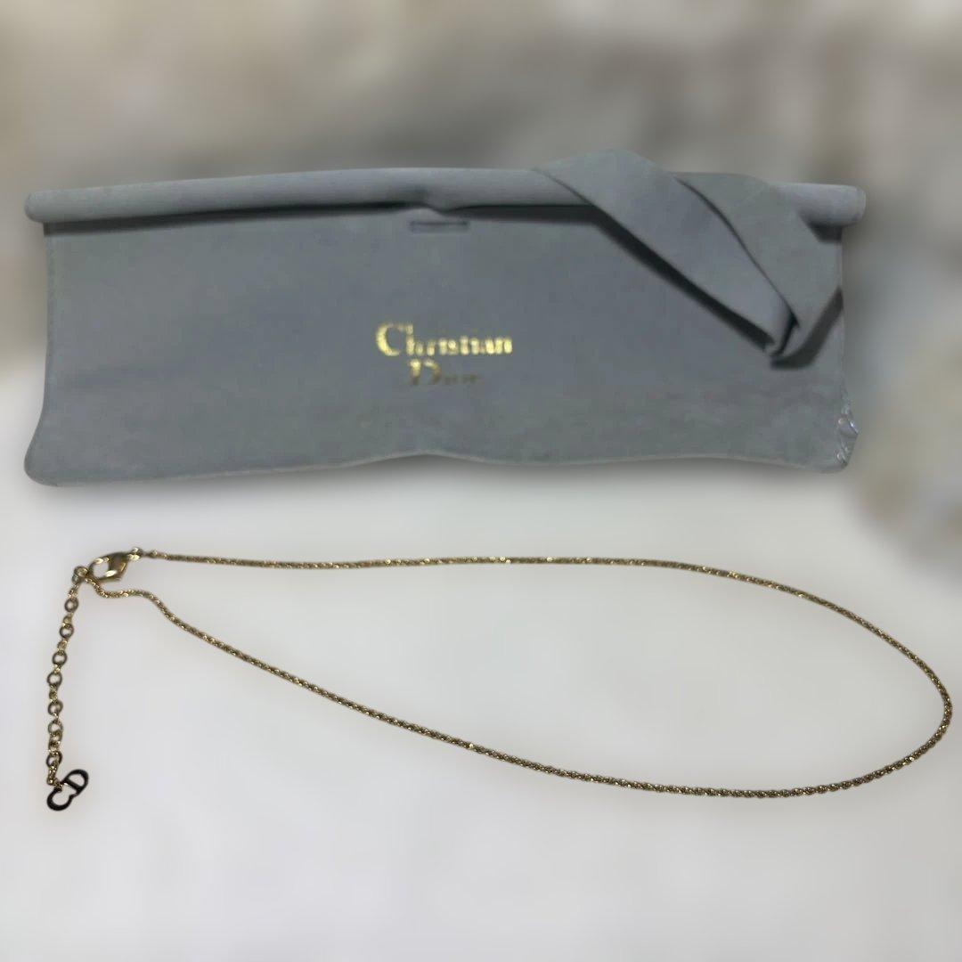 Christian Dior ゴールドネックレス ③