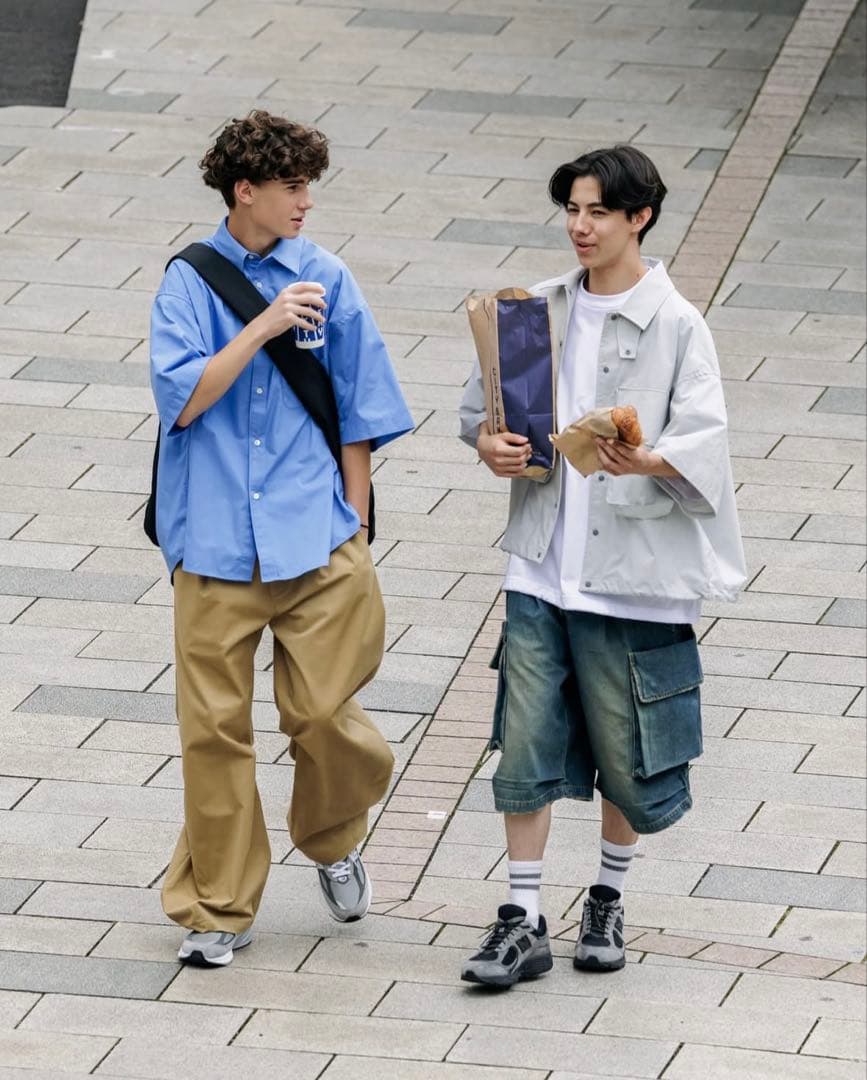 パンツ SELVEDGE DENIM CITY MILITARY HALF PANTS