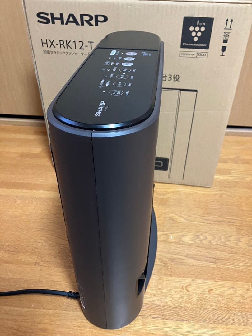 シャープ　SHARP HX-RK12-T セラミックファンヒーター　2023年製