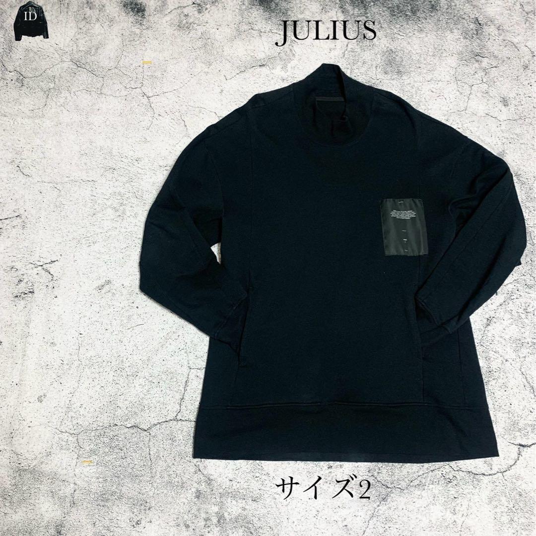 JULIUS スウェット　トレーナー　ブラック　モード　nilos Mサイズ