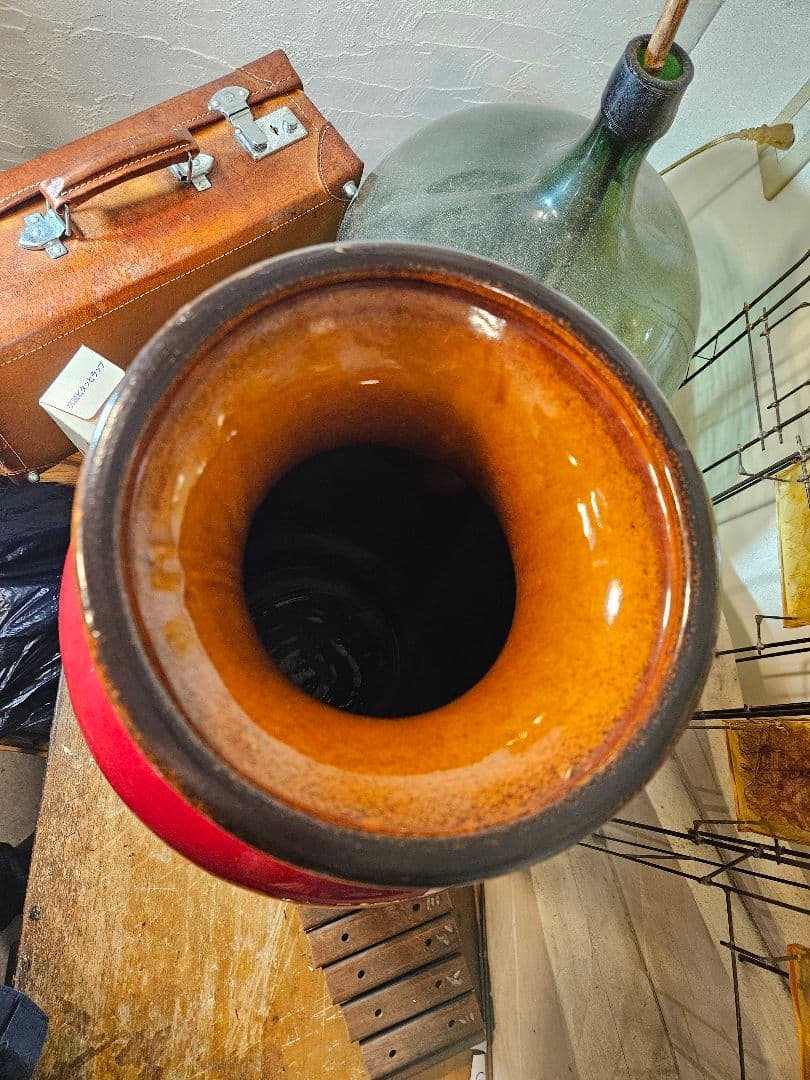 花器　花瓶　フラワーベース　ファットラバ　西ドイツ　ヴィンテージ　アンティーク