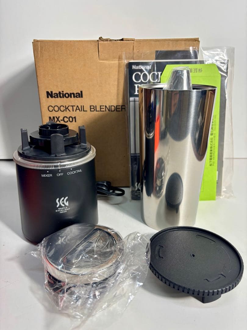 #ナショナル カクテルブレンダー MX-C01（新品・未使用）