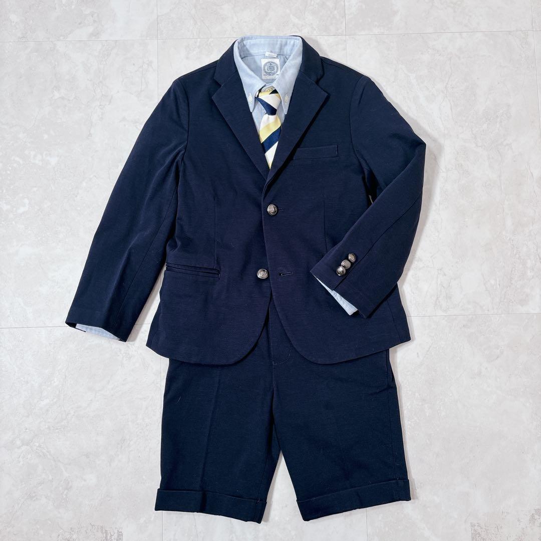 神戸美茶 様　120★BeBe 男の子 フォーマルスーツ 4点セット ストレッチ