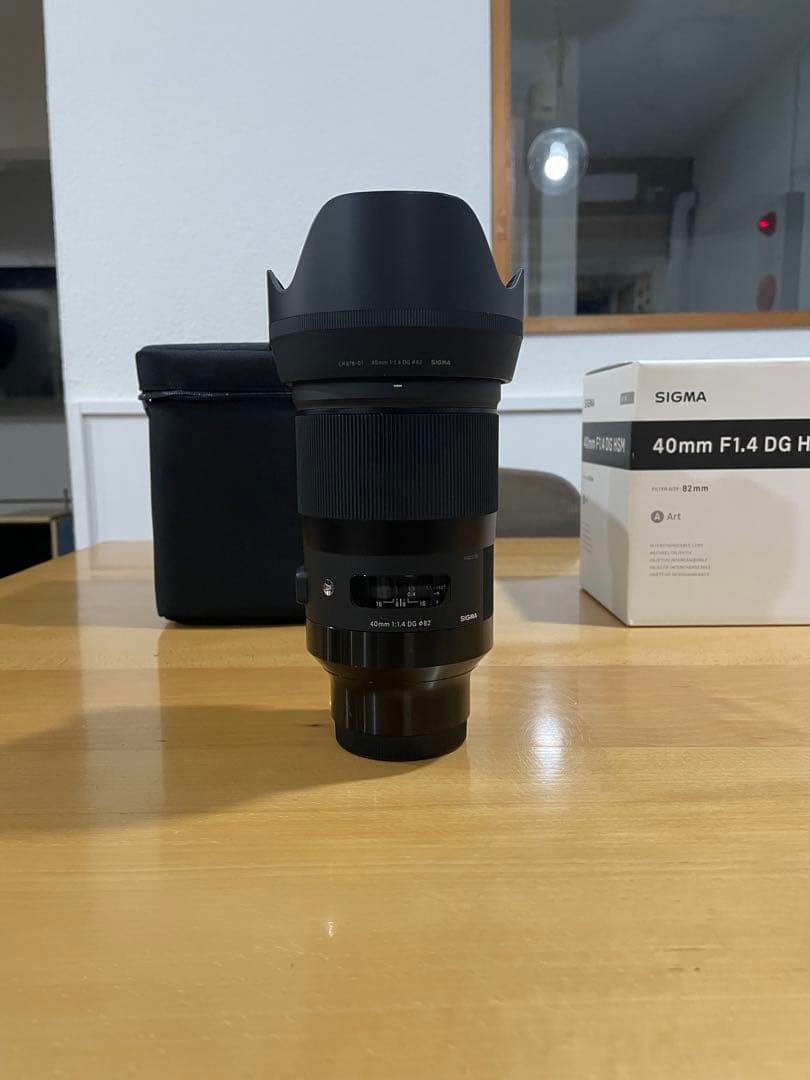 最終値下げ 美品 SIGMA 40mm F1.4 DG HSM Art ソニー