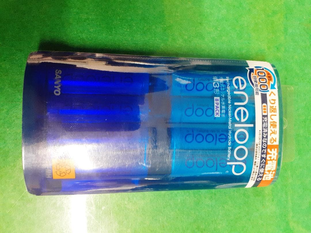 ●奥棚3●ＳＡＮＹＯ 　エネループ　充電式ニッケル水素電池（単３形８個入）