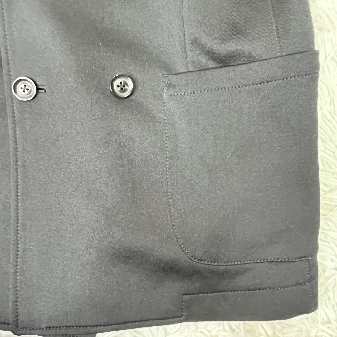 美品✨junhashimoto ダブル　ジャケット　ブラック　4 ジャージ