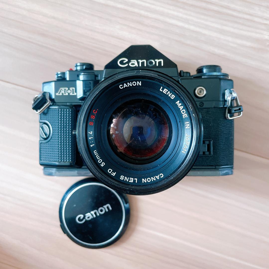 Canon A-1 50mm f1.4 S.S.C フィルムカメラ 現状品