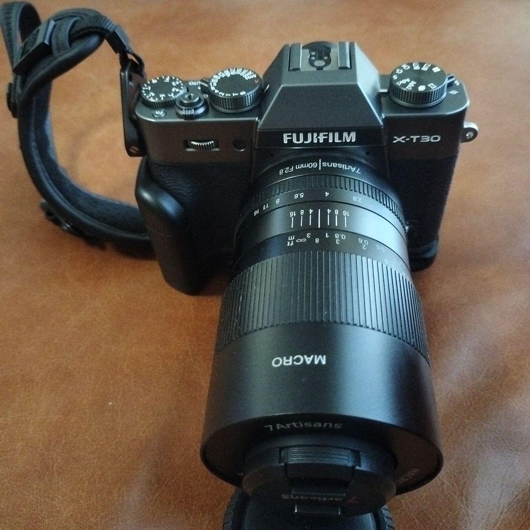 富士フィルム　X-T30　デジタルカメラ マクロレンズ　七工匠 レンズセット