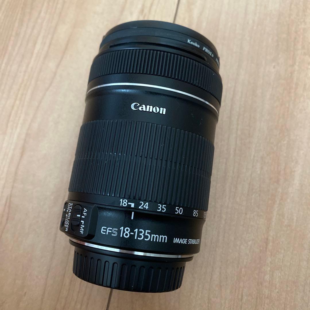 Canon EF-S 18-135mm ズームレンズ レンズフード付き