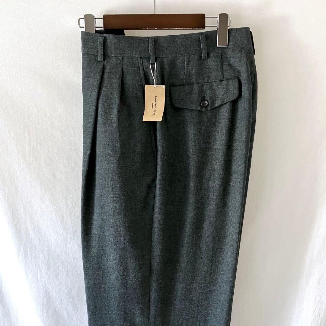 タグ付 新品未使用 1994 コムデギャルソンオム 2タック ウールパンツ M