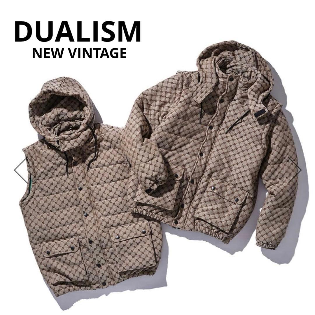 DUALISM NEWVINTAGE 3way モノグラムジャケット　LL