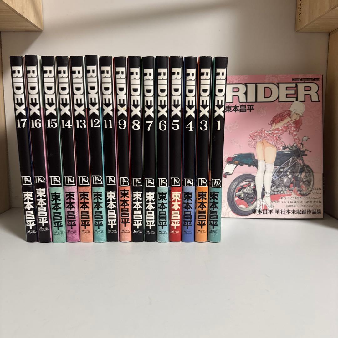 RIDEX 16冊セット 東本昌平