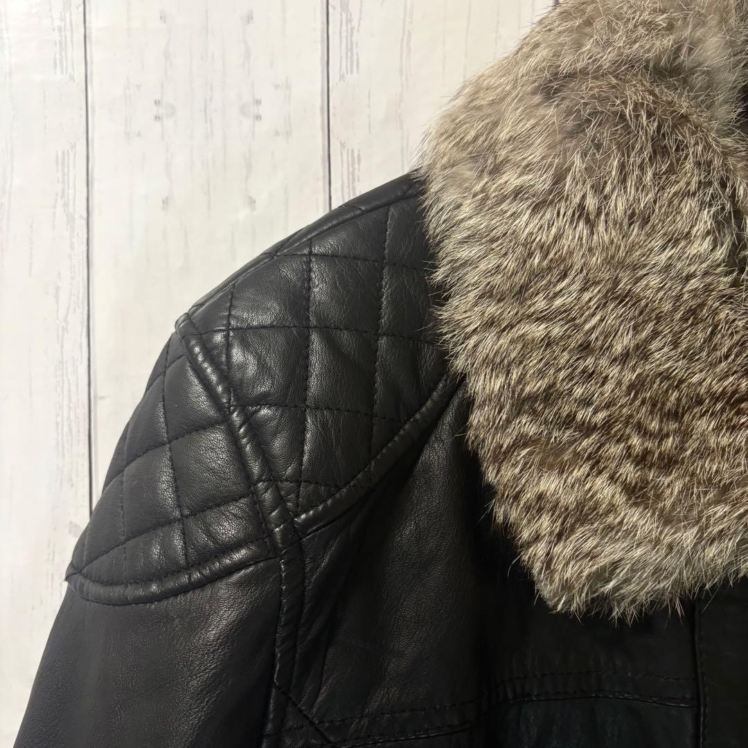 Harley Davidson ブラックレザージャケット L