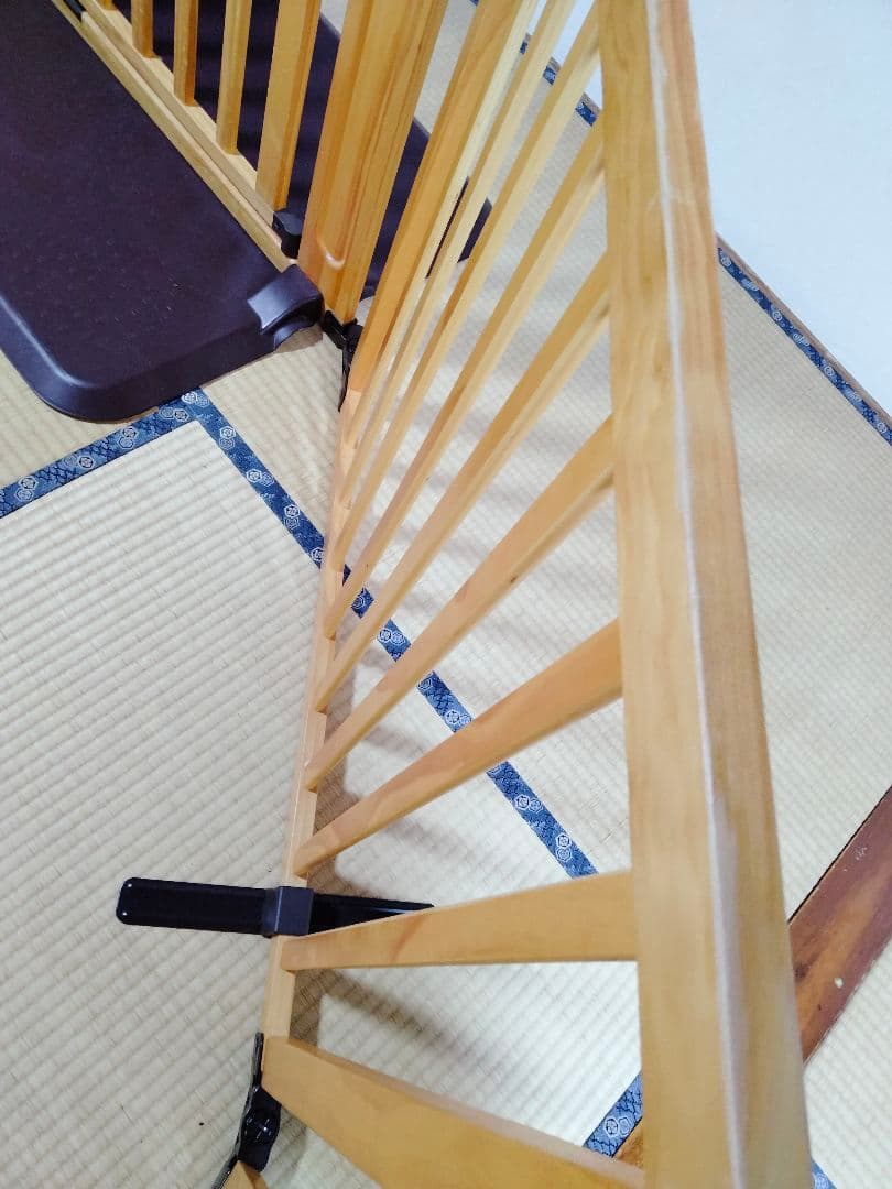 日本育児 木製パーテーション FLEX400-W ロングワイド ベビーゲート