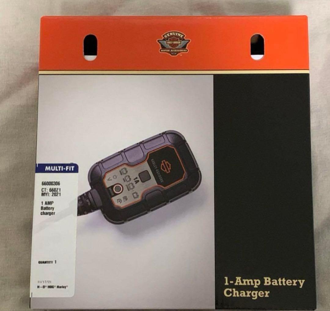 ハーレーダビッドソン純正 1AMPバッテリーテンダー新品未使用品