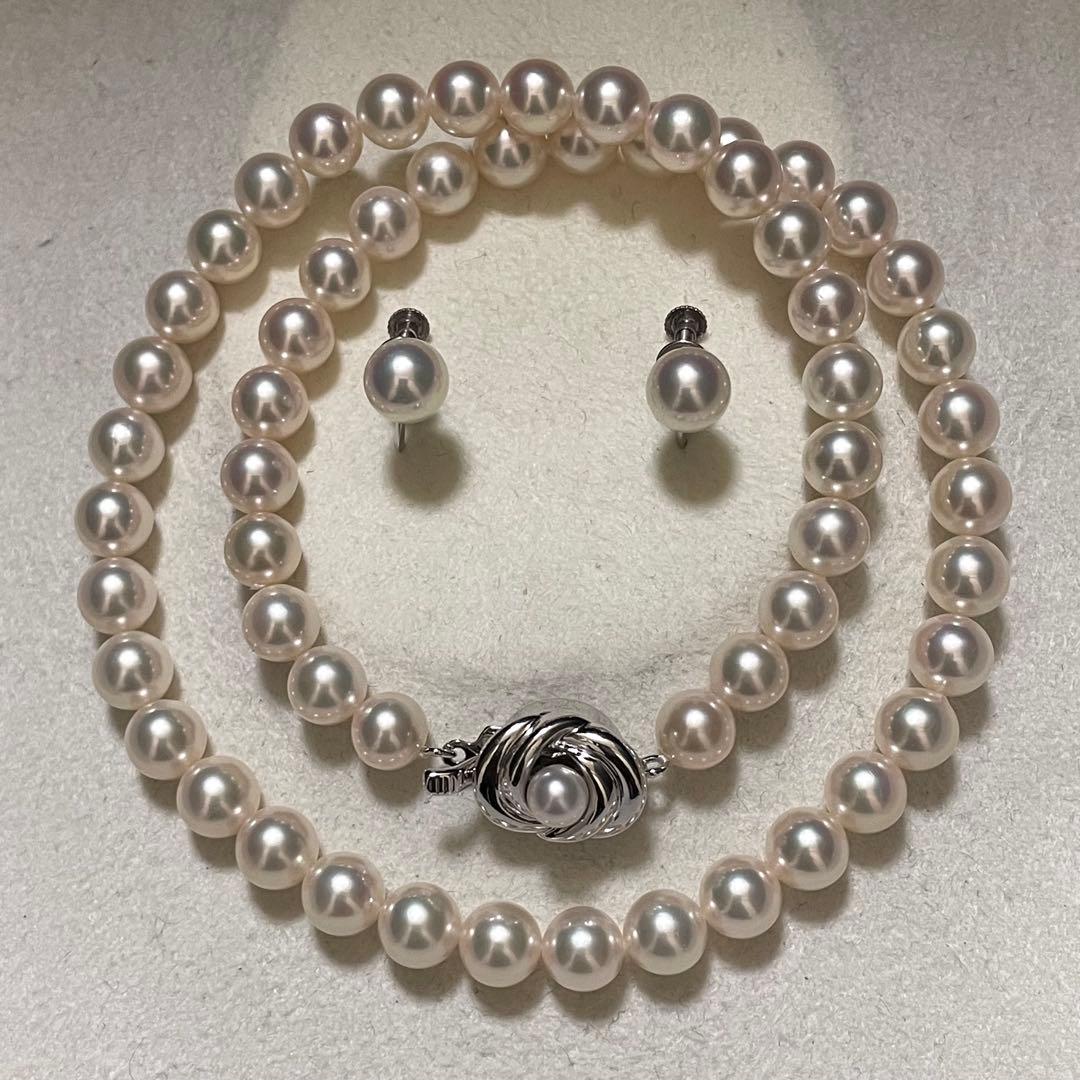 Alfred専用【K14WG✨田崎✨花珠級】あこや本真珠 ネックレス 7.0-7