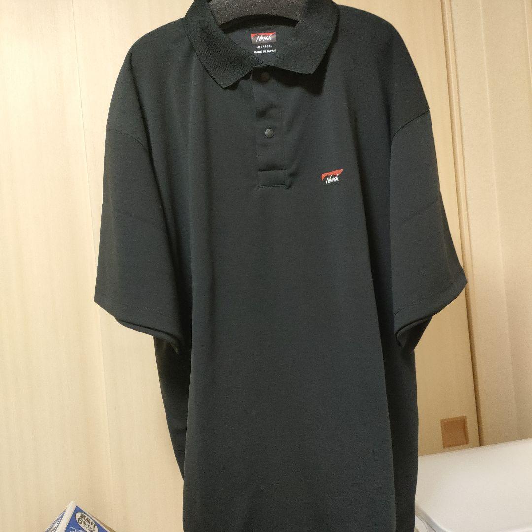 NANGA SP POLO S/S neo-PRO XL ブラック