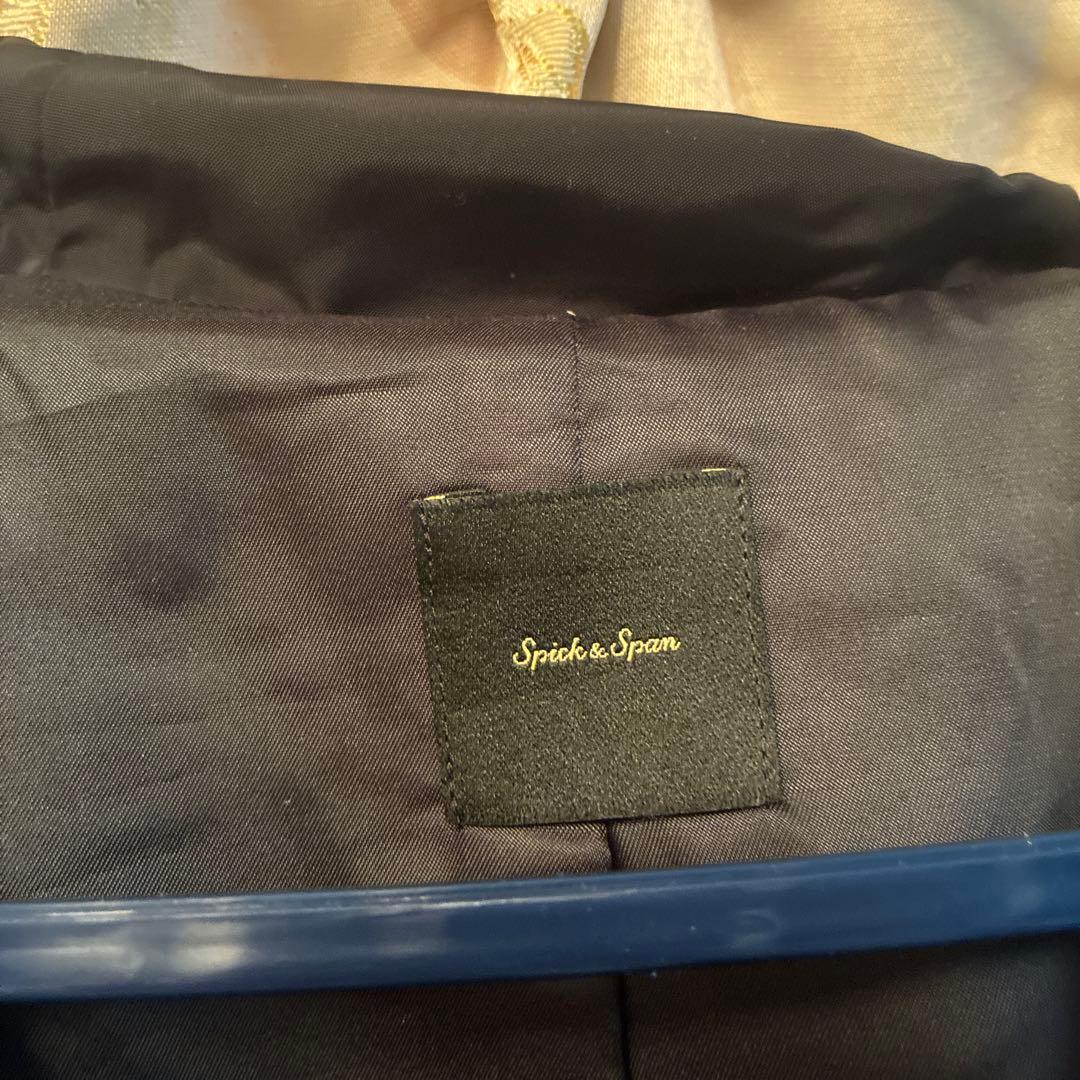 新品タグ付 Spick and Span撥水ウェザー フーディーブルゾン黒36