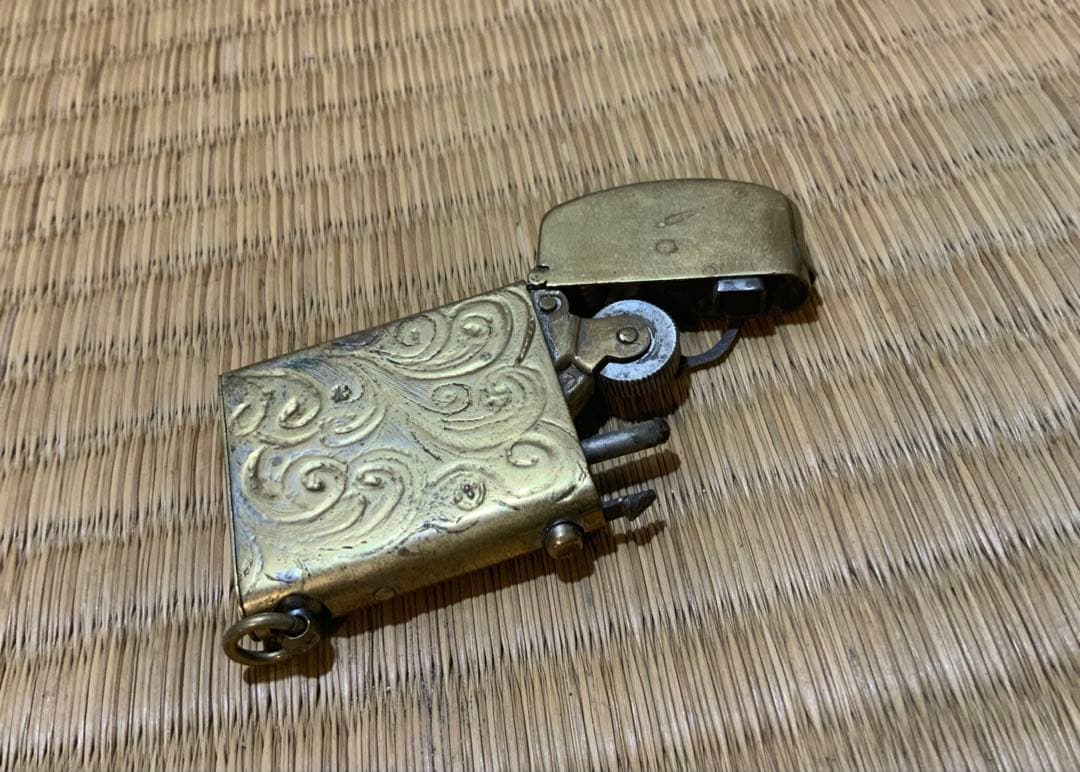 アンティーク 真鍮製ライター