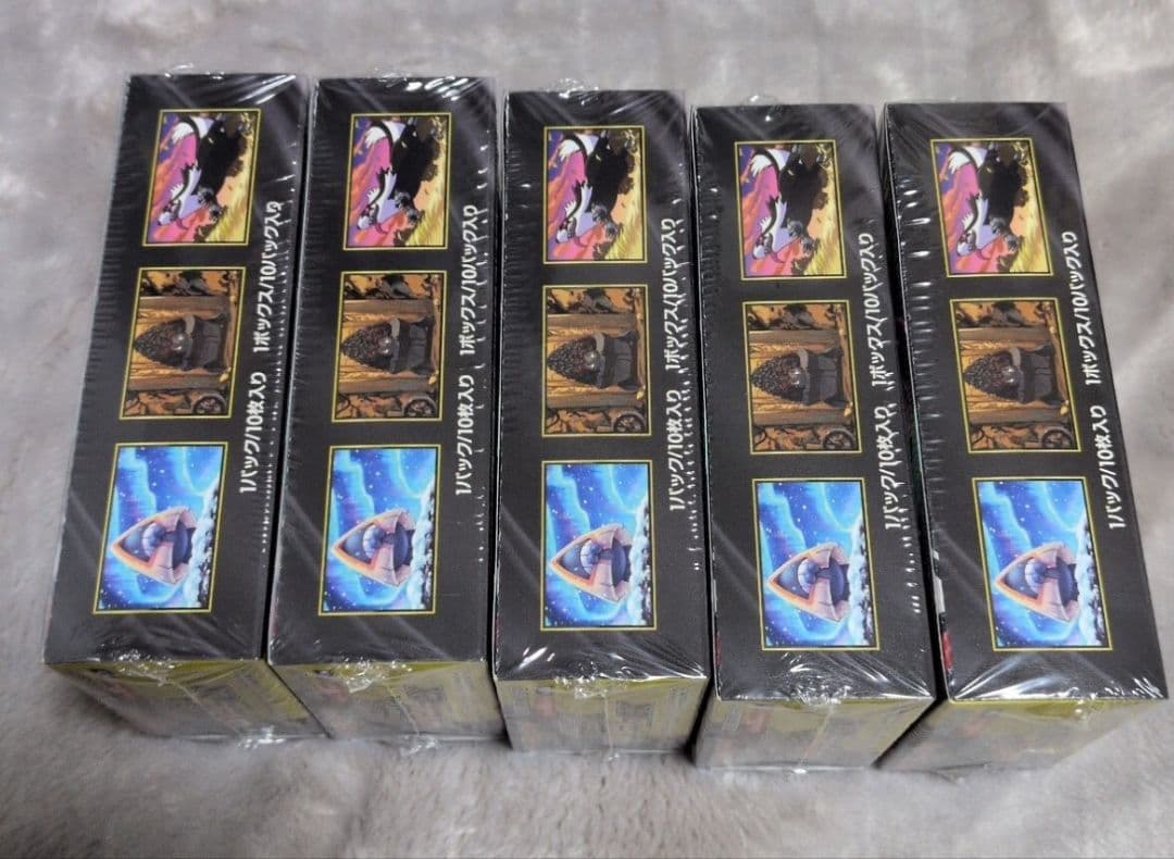 ポケモンカード5BOX シュリンク付き　BOX MEGAドリームex新品未開封