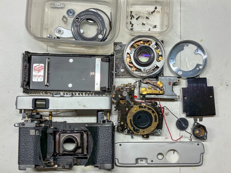 【整備品】KONICA C35 Flash matic コニカ　C35仕様美品