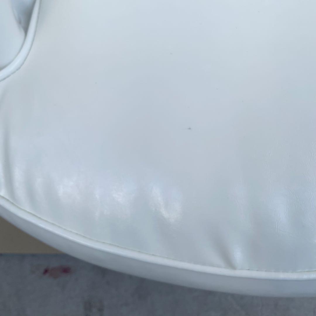 1人掛けソファ シェル型 ホワイト 椅子 チェア 家具 インテリア