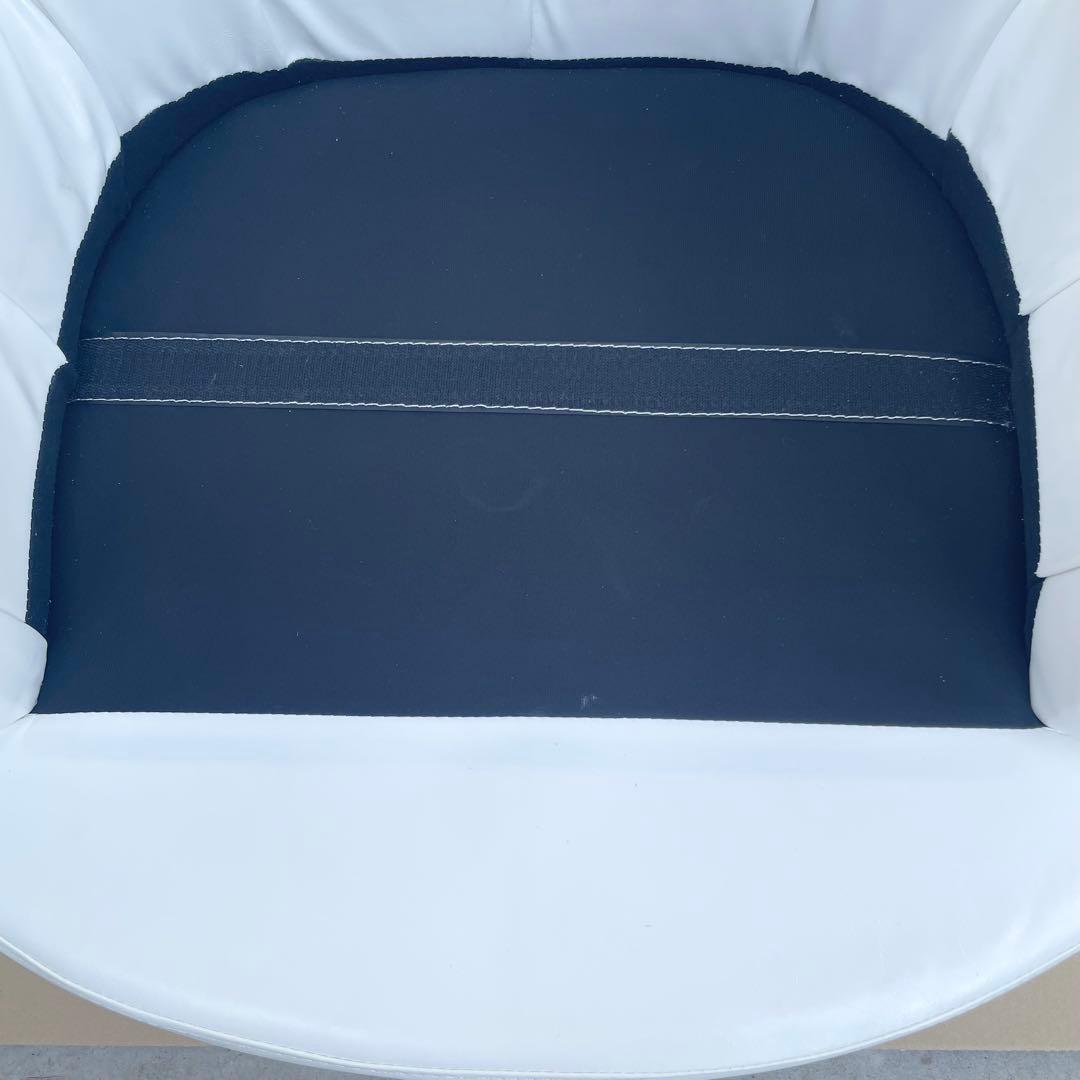 1人掛けソファ シェル型 ホワイト 椅子 チェア 家具 インテリア